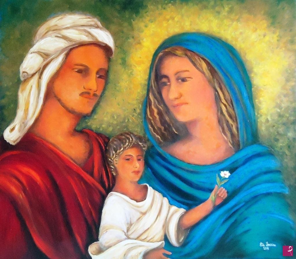 quadri in vendita online - Sacra famiglia