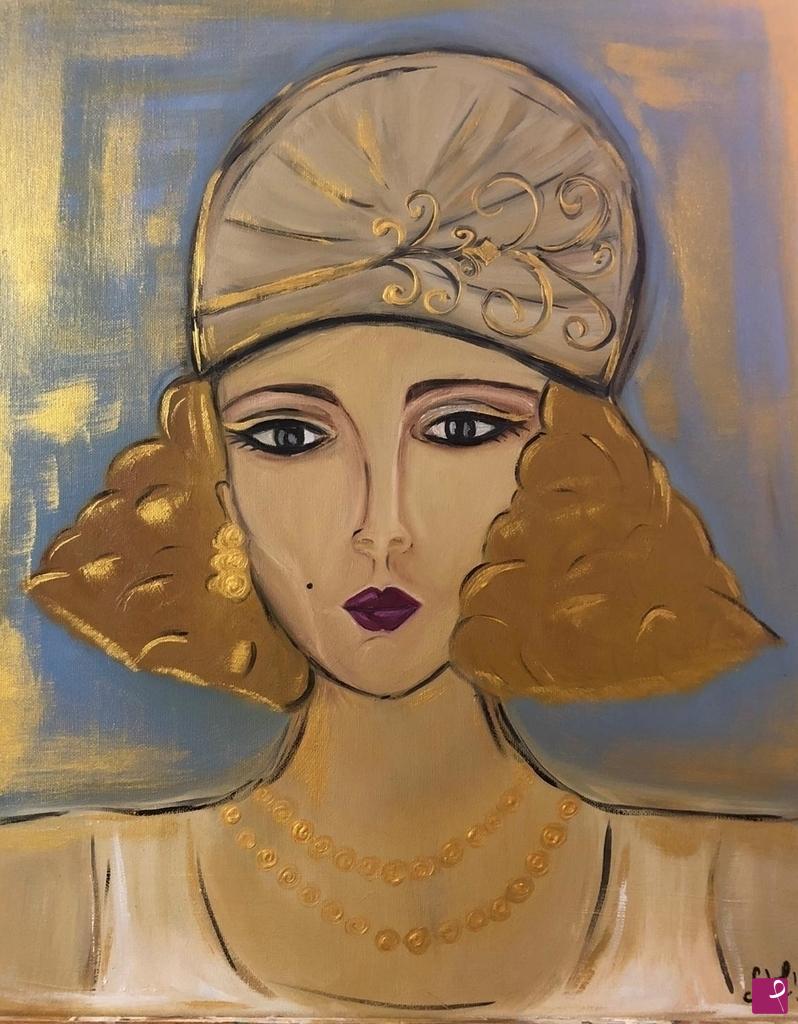 quadri in vendita online - Sad eyes in Paris