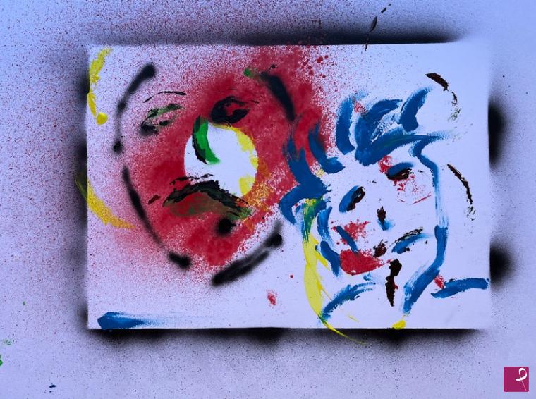 quadri in vendita online - Sadness in colour 