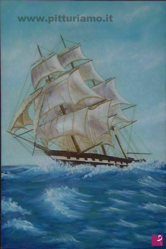 quadri in vendita online - Sailing