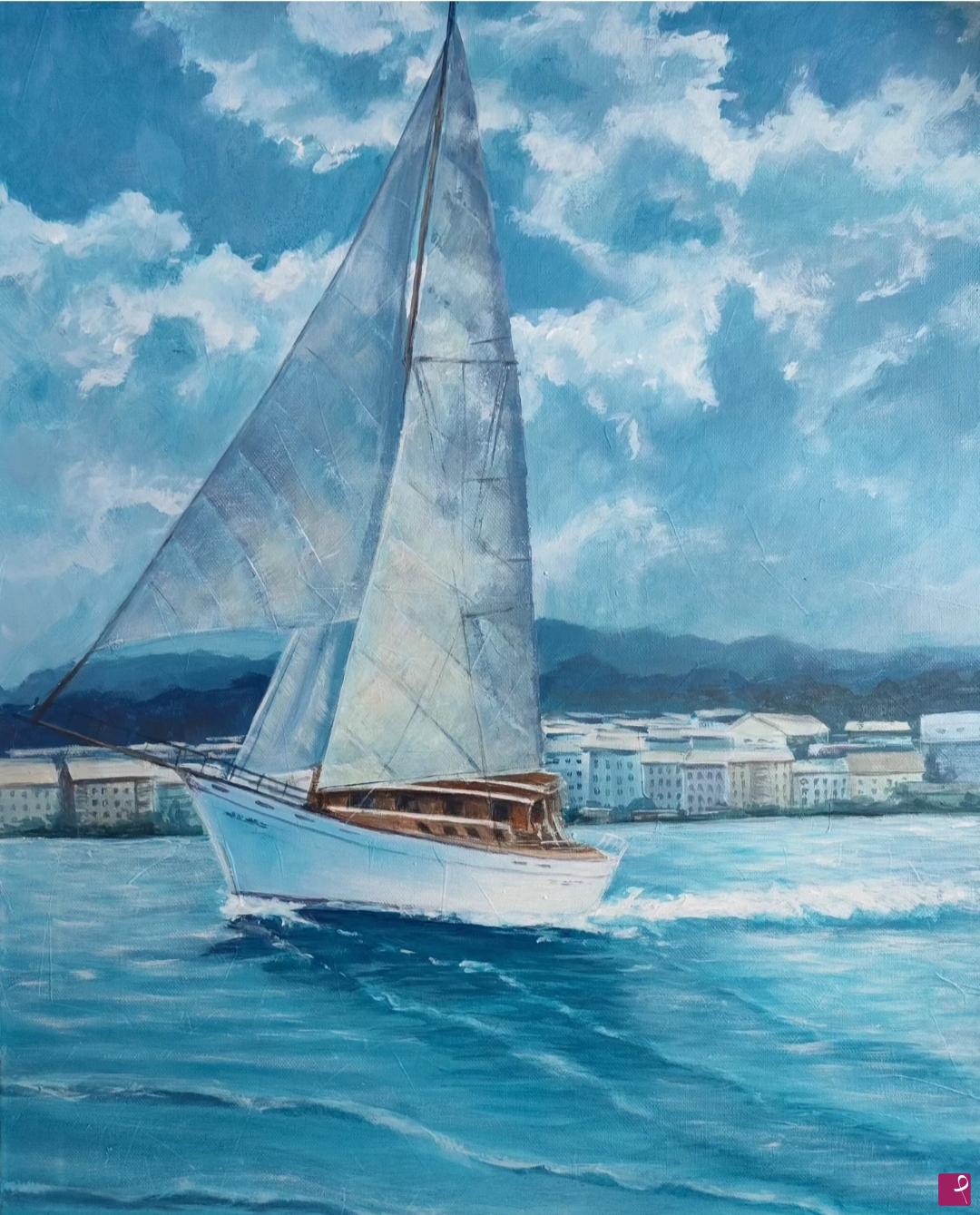 quadri in vendita online - Sailing.....