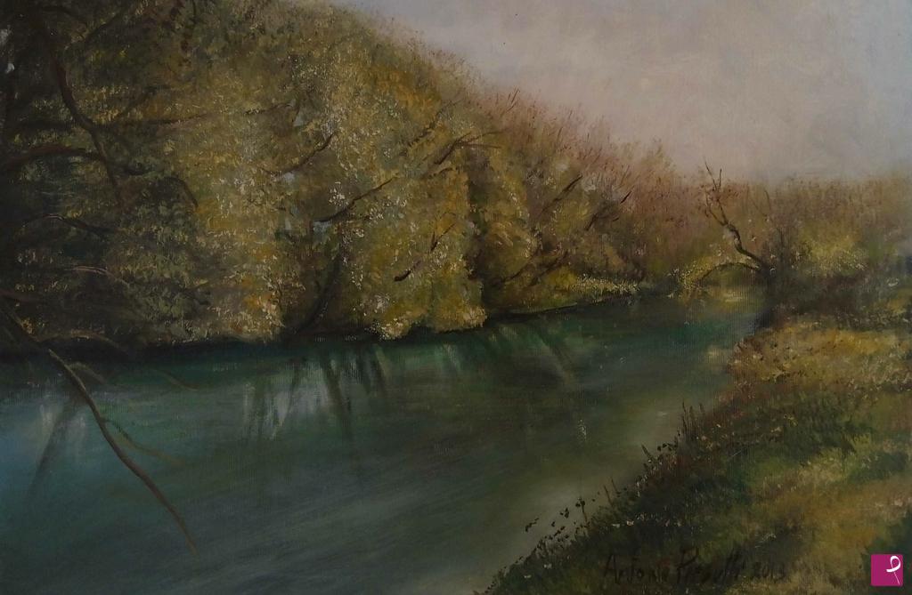 quadri in vendita online - Salici in fiore