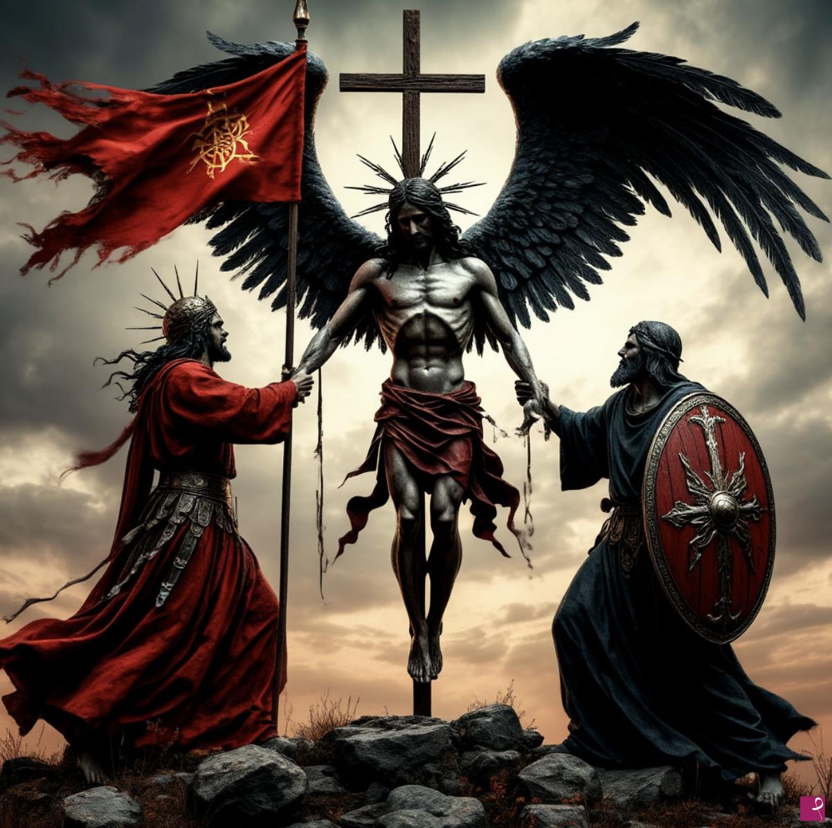 quadri in vendita online - Salvation of the martyr