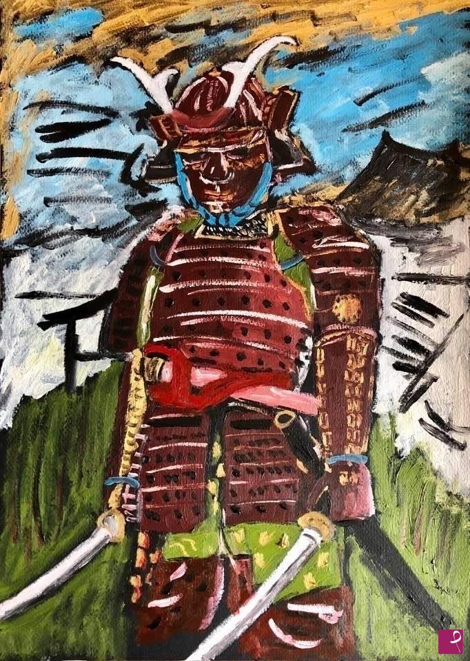 quadri in vendita online - Samurai