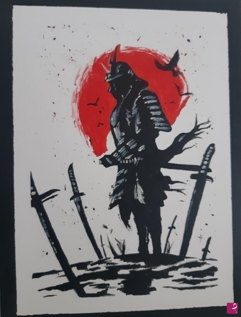 quadri in vendita online - Samurai