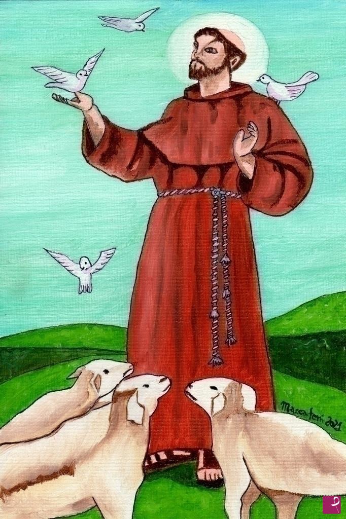 quadri in vendita online - San Francesco