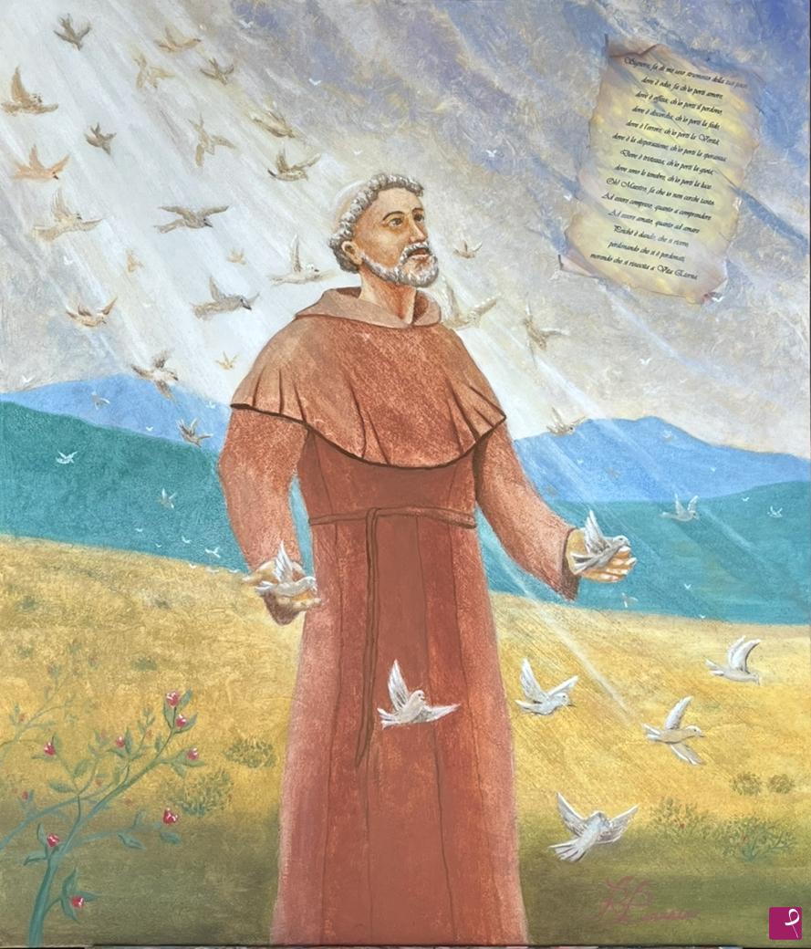 quadri in vendita online - San Francesco