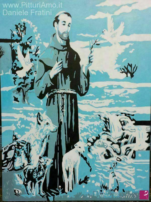 quadri in vendita online - San Francesco D'Assisi
