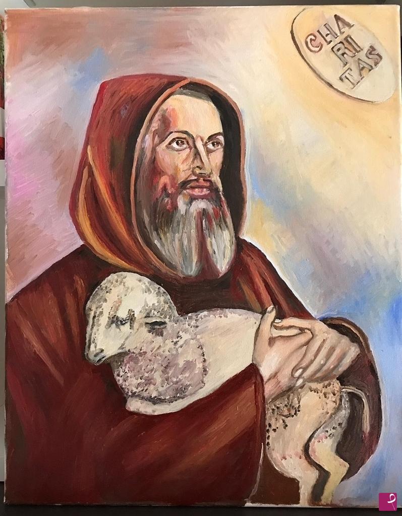 quadri in vendita online - San Francesco di Paola e il miracolo di “Martinello”