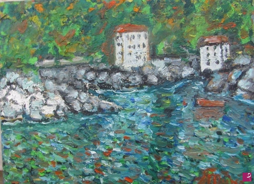 quadri in vendita online - San Fruttuoso di Camogli