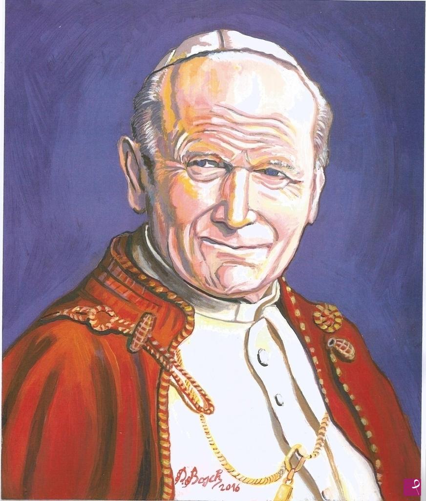 quadri in vendita online - san giovanni paolo II