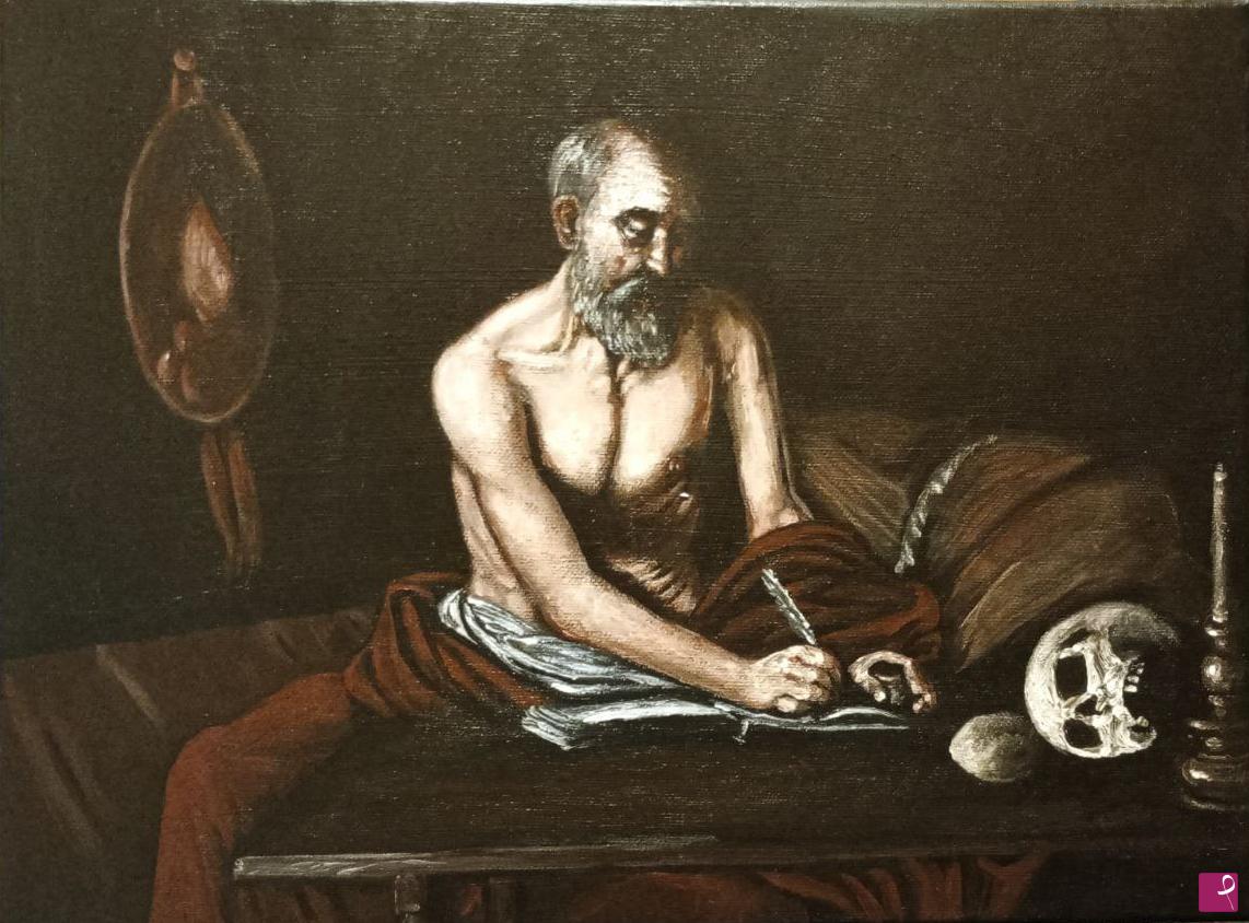 quadri in vendita online - San Girolamo Scrivente