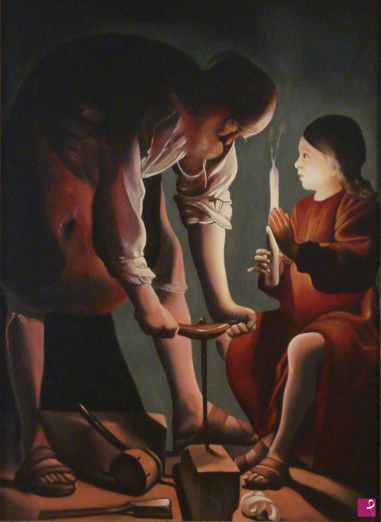 quadri in vendita online - San Giuseppe falegname