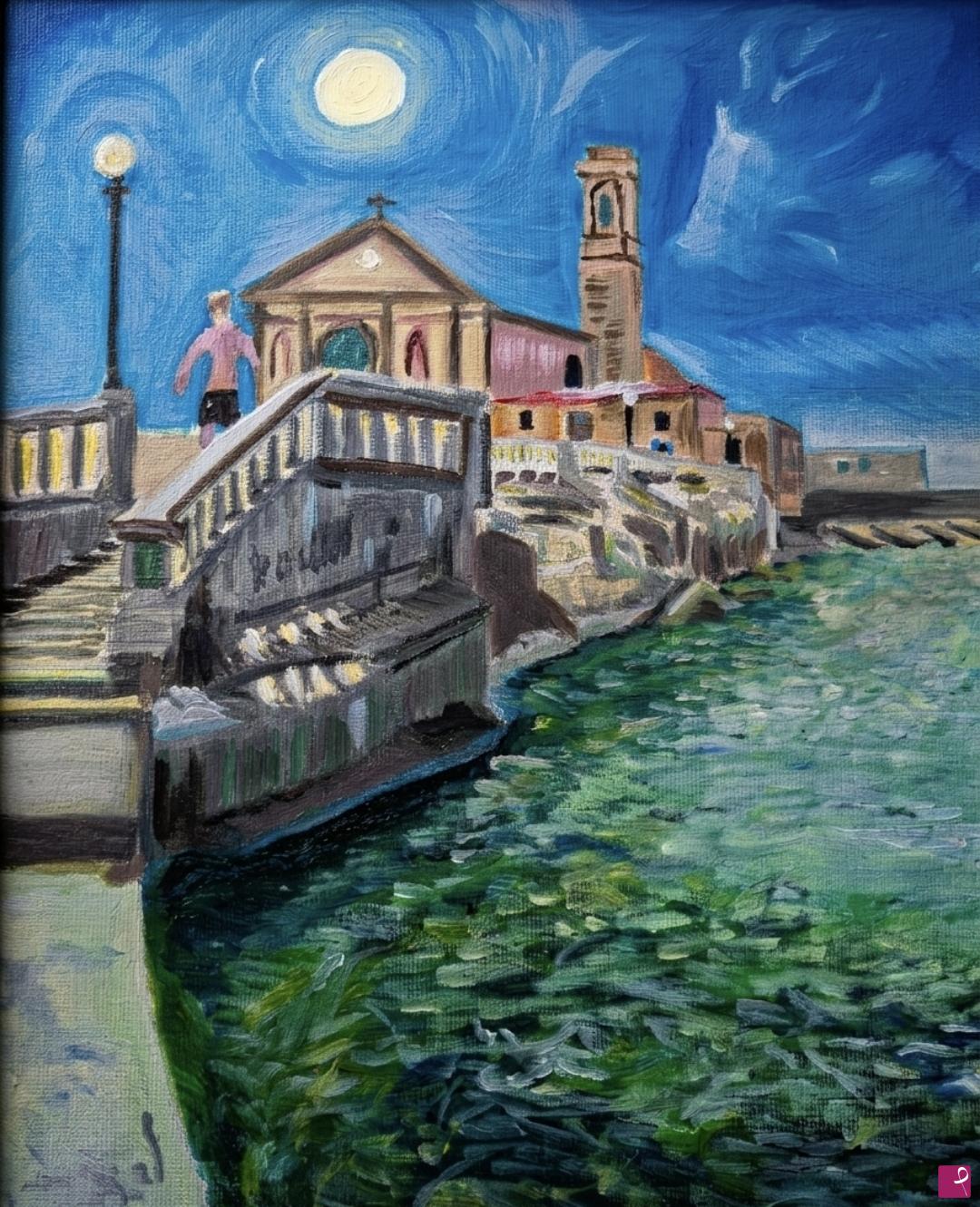 quadri in vendita online - San Jacopo in Acquaviva - Livorno