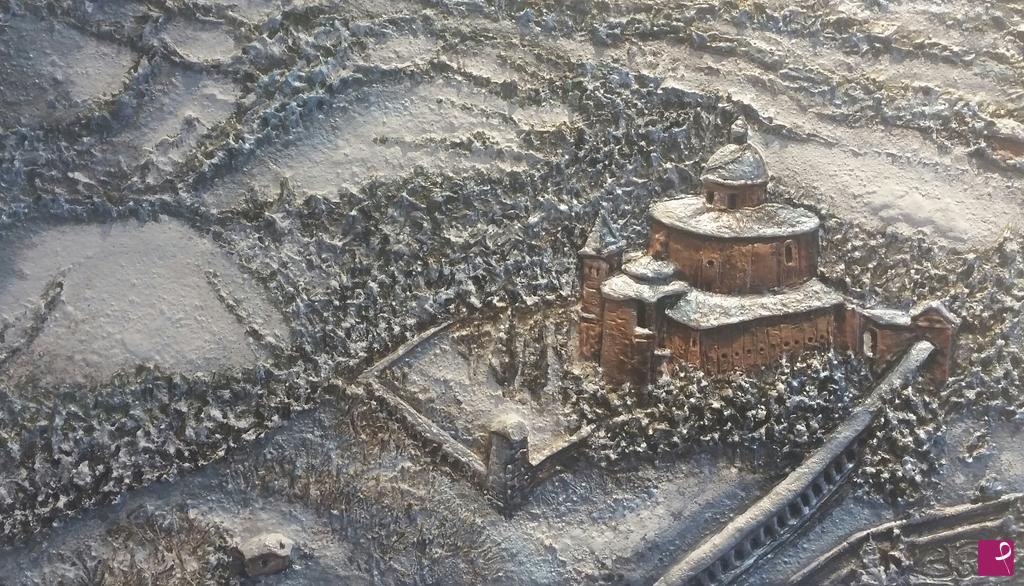 quadri in vendita online - San Luca e la neve