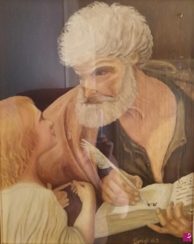quadri in vendita online -  " San matteo e l'angelo" di guido Reni 1635