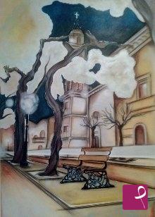 quadri in vendita online - San Paolo di "iride"