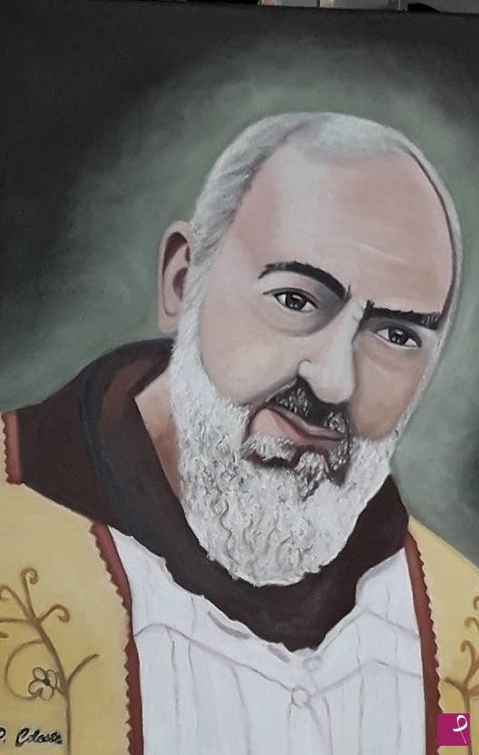 quadri in vendita online - San Pio da Pietralcina