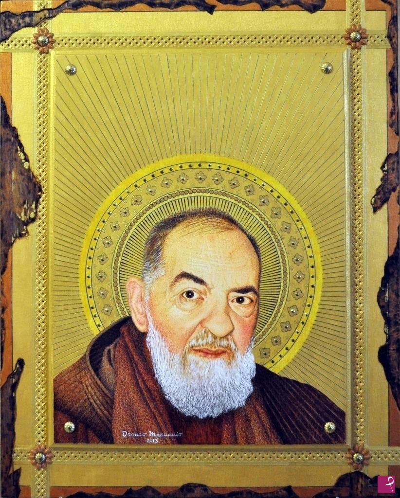 quadri in vendita online - San Pio da Pietrelcina