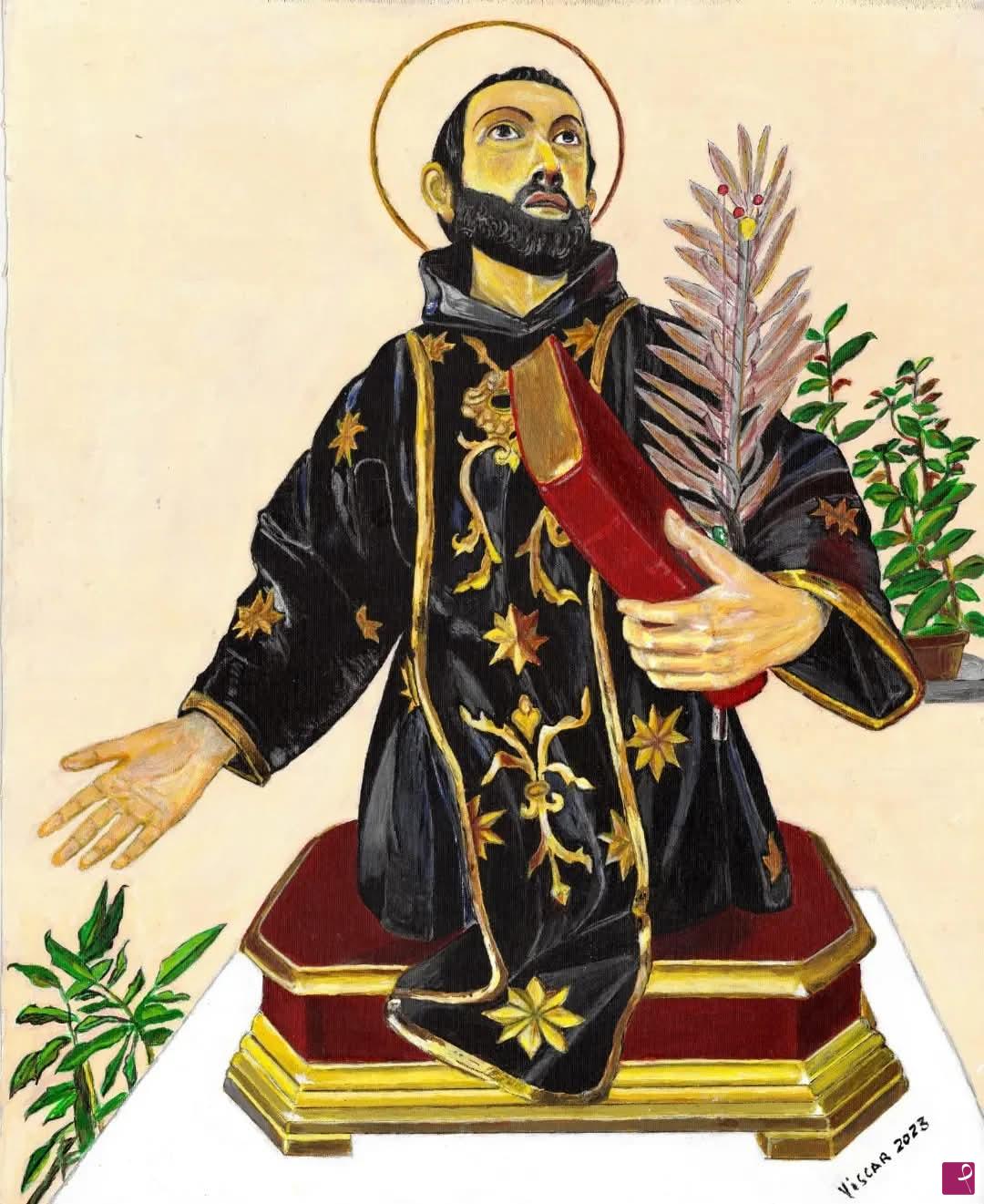 quadri in vendita online - Sant' Anastasio Martire. Chiesa di Acquaviva d'Isernia (IS)