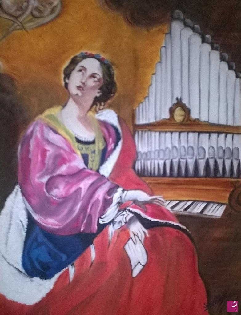 quadri in vendita online - Santa Cecilia
