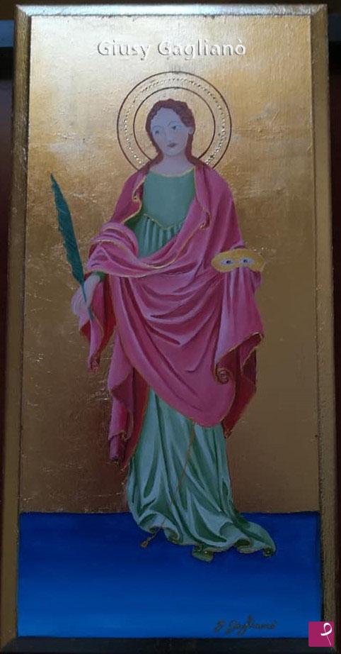 quadri in vendita online - "Santa Lucia"