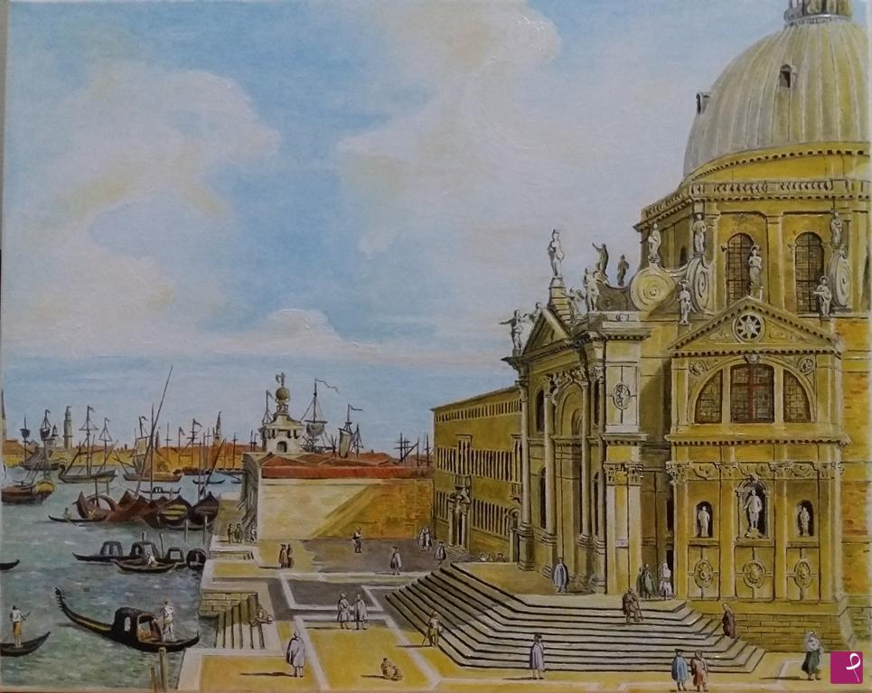 quadri in vendita online - Santa Maria della Salute, Venezia