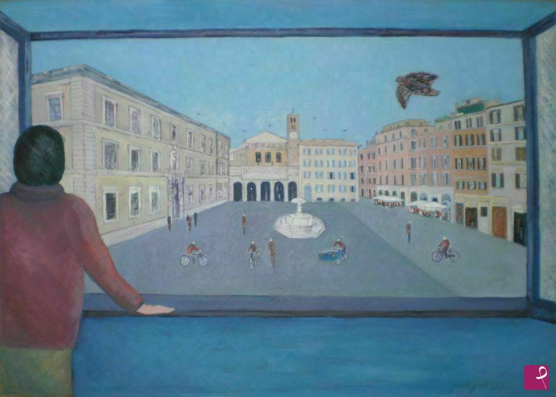 quadri in vendita online - Santa Maria in Trastevere