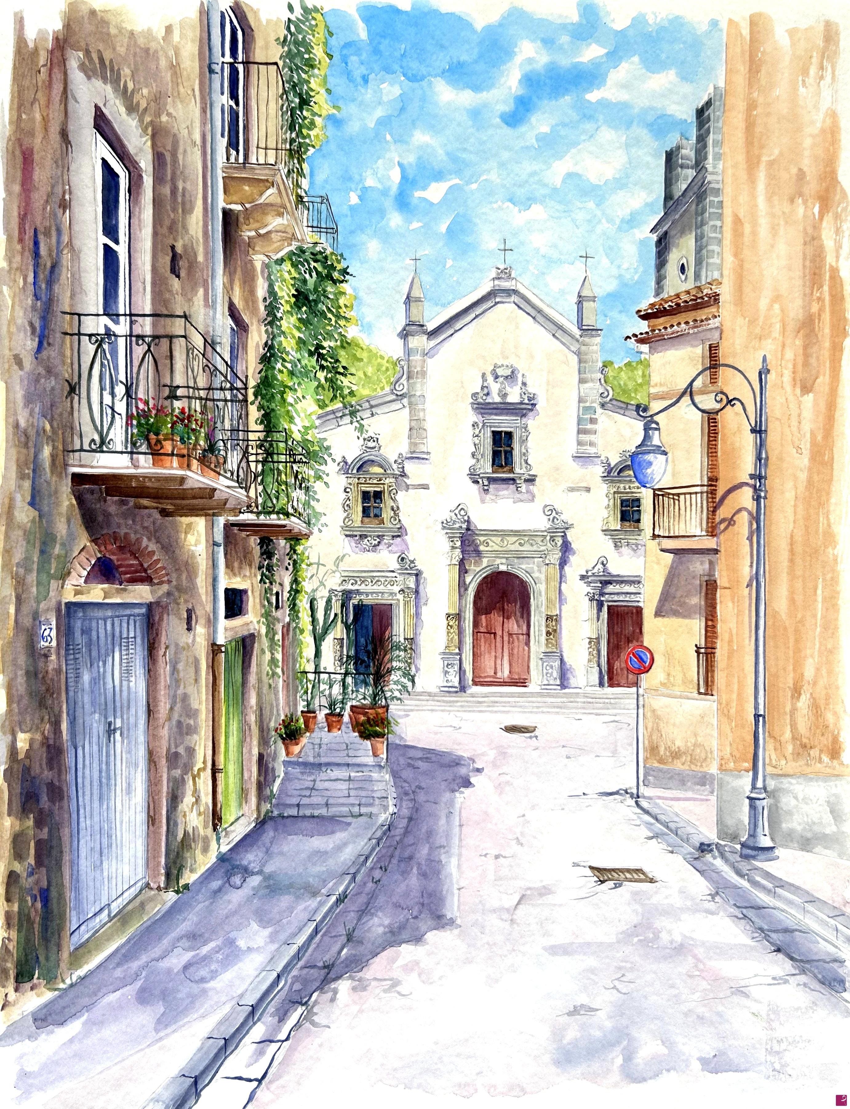 quadri in vendita online - Sant'Angelo di Brolo - Chiesa Di S.Filippo e Giacomo