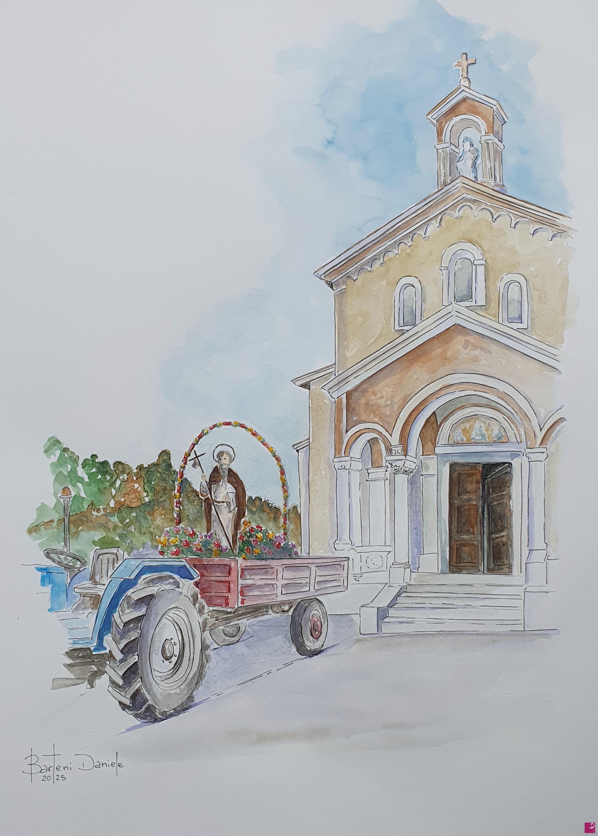 quadri in vendita online - Sant'Antonio Doganella di Ninfa