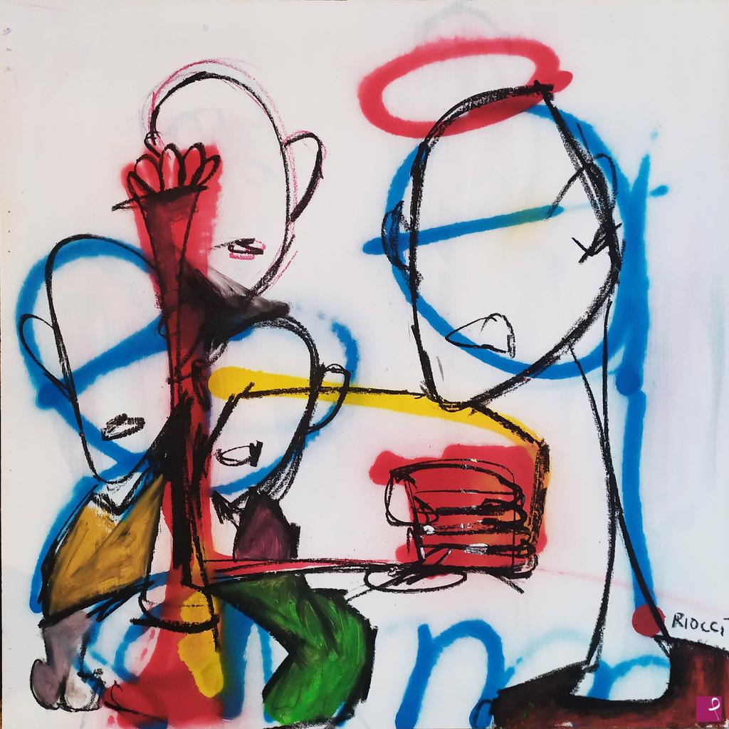 quadri in vendita online - Santi e demoni