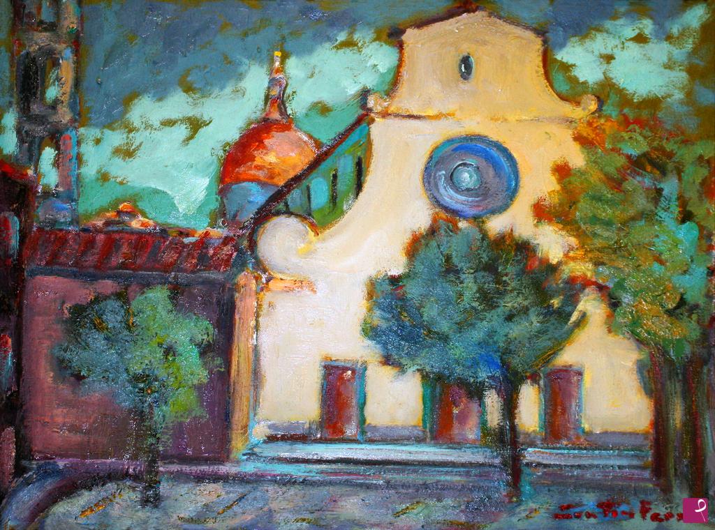 quadri in vendita online - Santo Spirito a Firenze