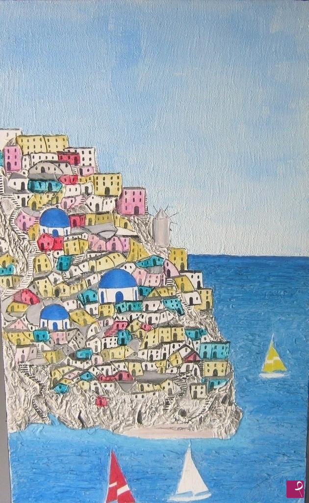 quadri in vendita online - Santorini  11