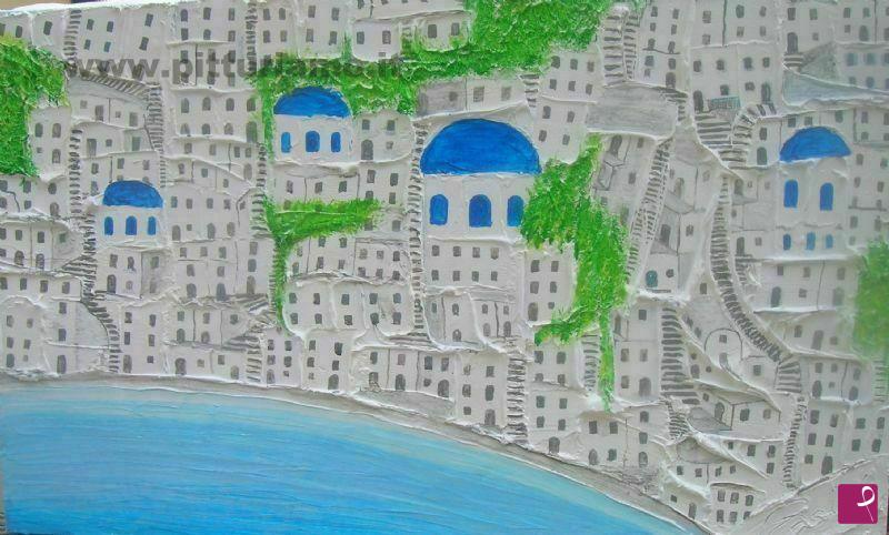 quadri in vendita online - santorini  2