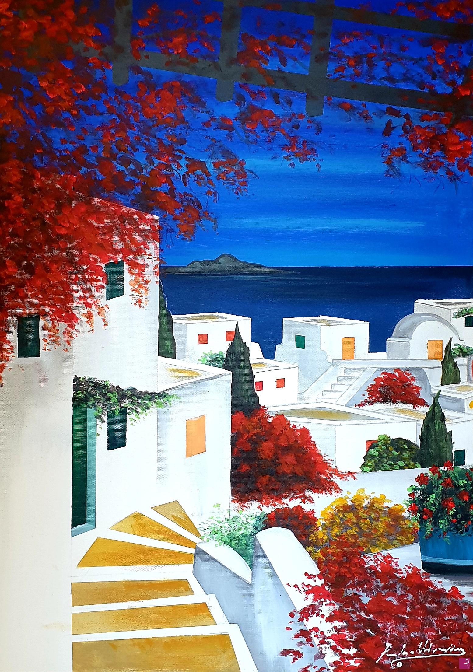 quadri in vendita online - Santorini