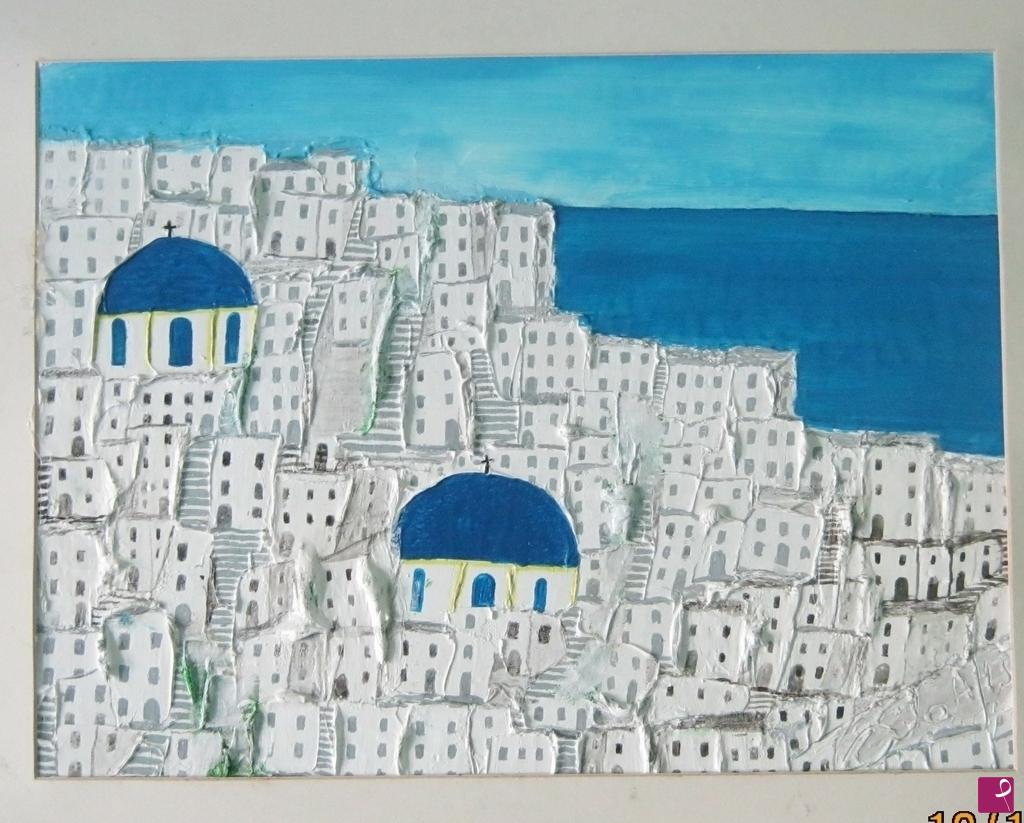 quadri in vendita online - SANTORINI  4