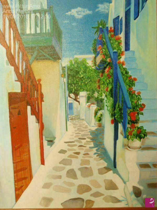 quadri in vendita online - santorini