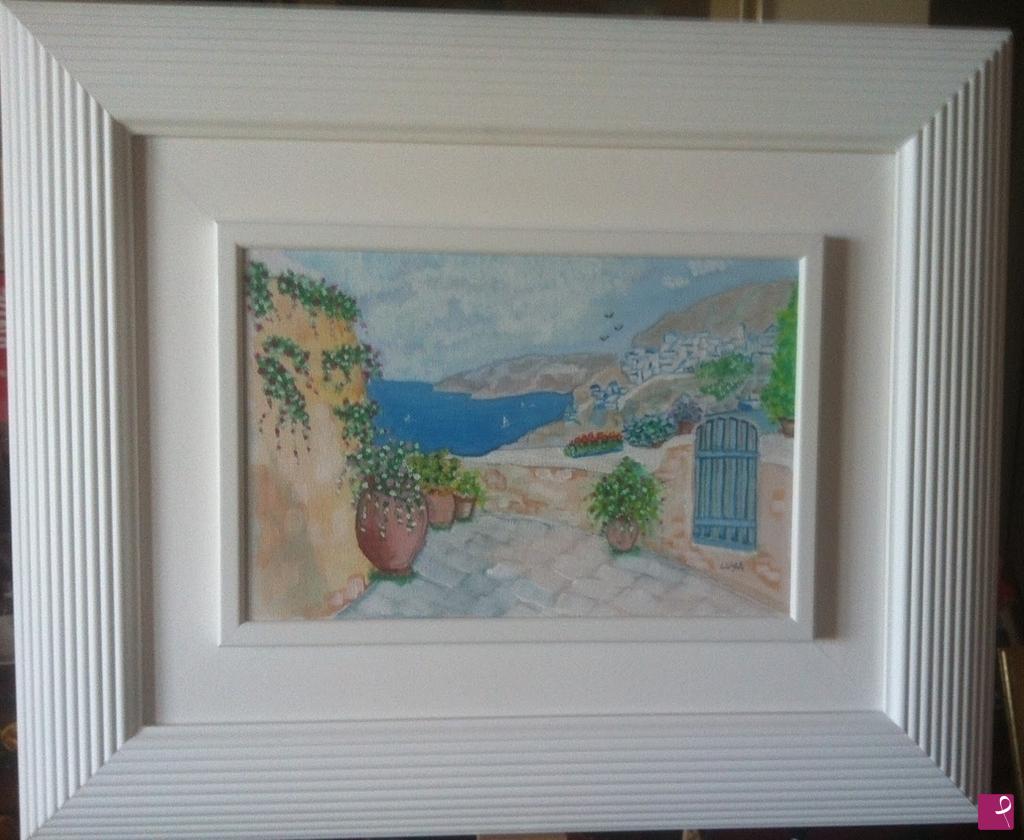 quadri in vendita online - Santorini 