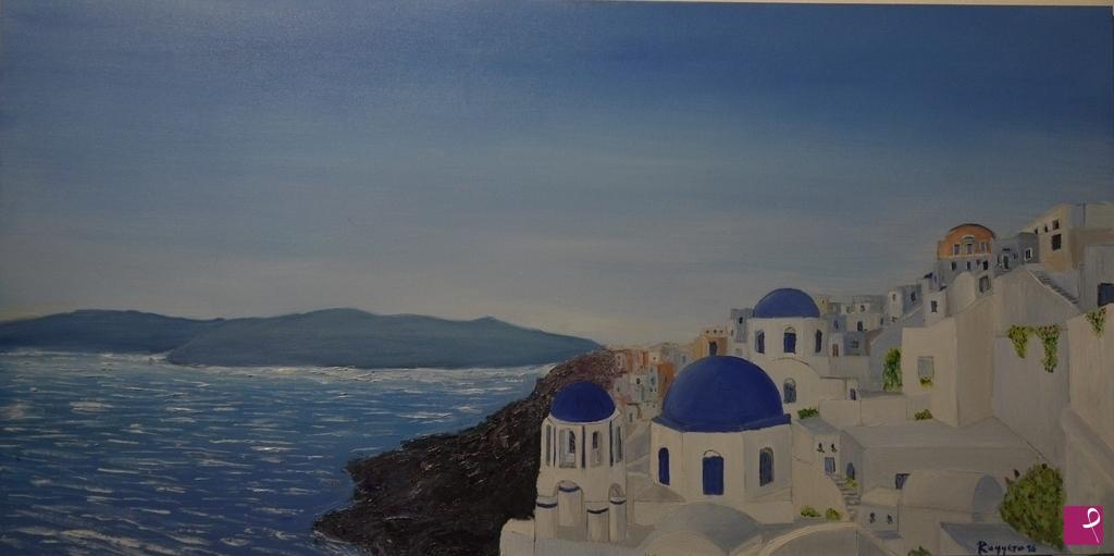 quadri in vendita online - Santorini
