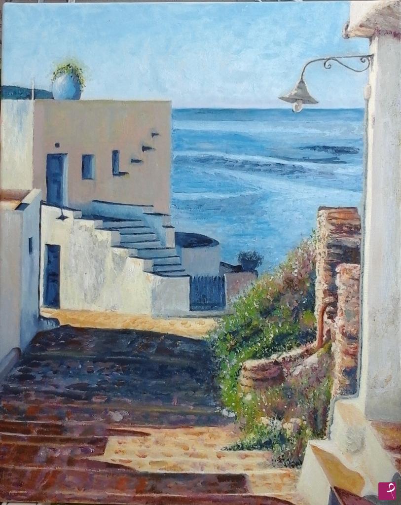 quadri in vendita online - Santorini Grecia