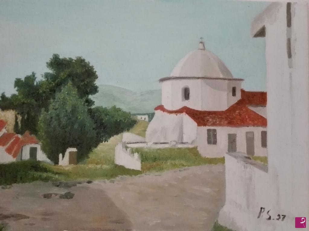 quadri in vendita online - Santuario campestre