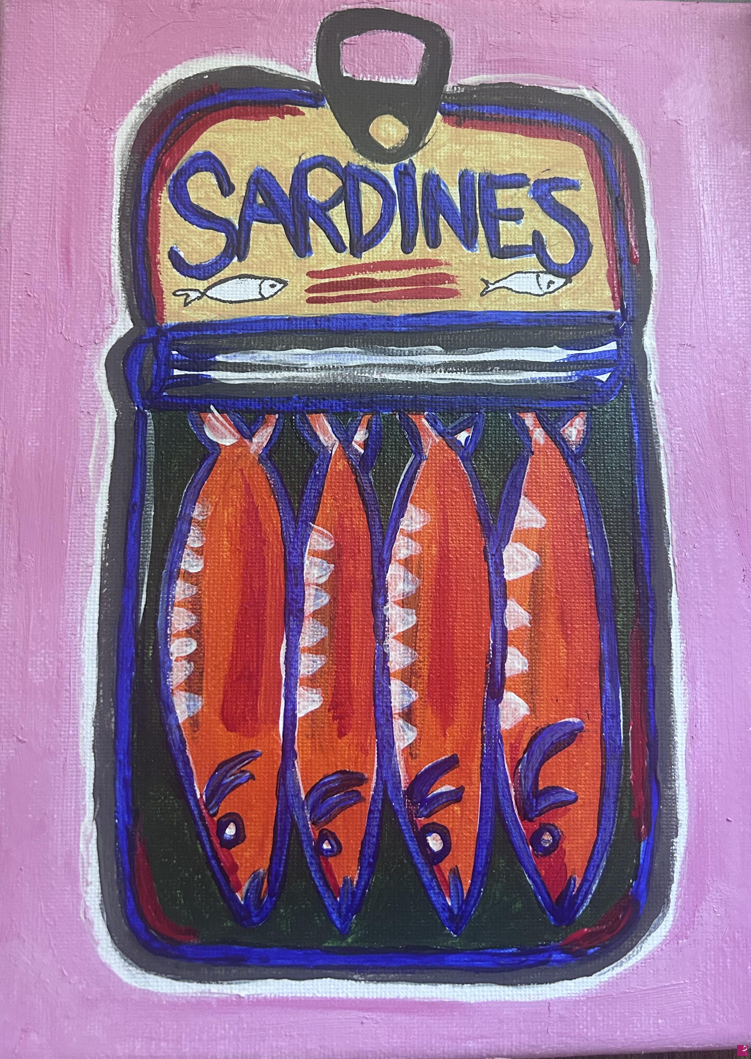 quadri in vendita online - Sardine 