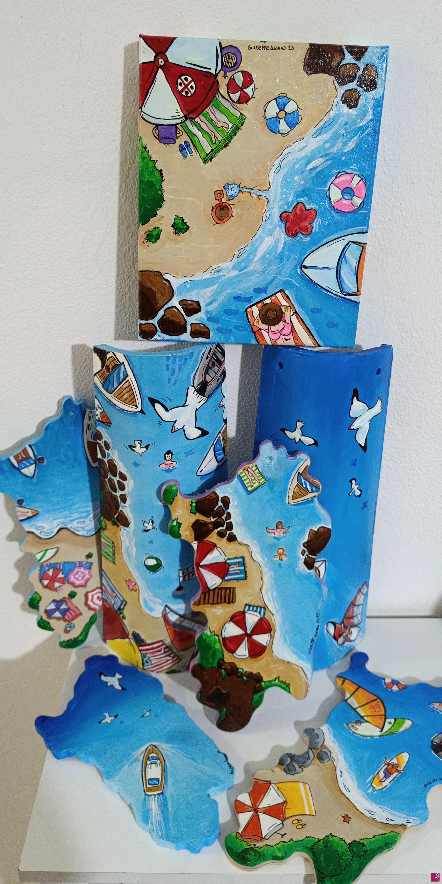 quadri in vendita online - Sardinia Beach Summer Collection