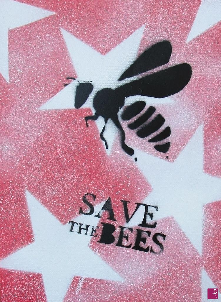quadri in vendita online - Save the Bees serie