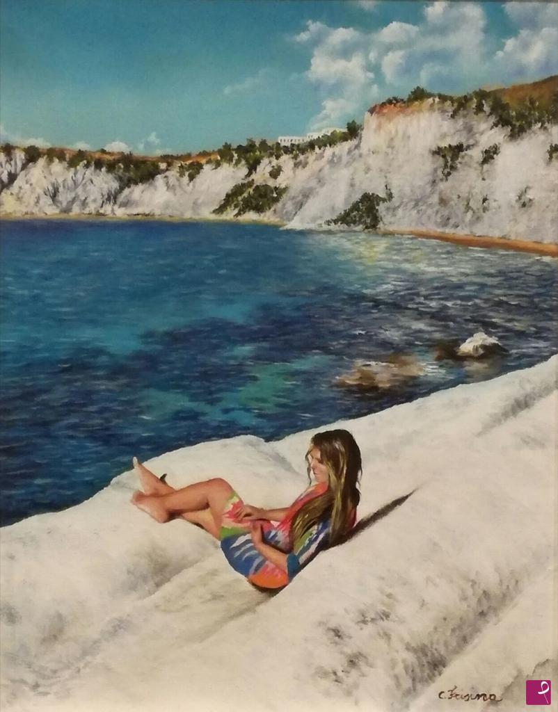 quadri in vendita online - Scala dei turchi