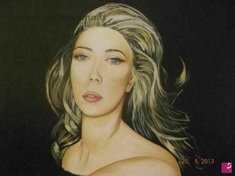 quadri in vendita online - scarlett johanson