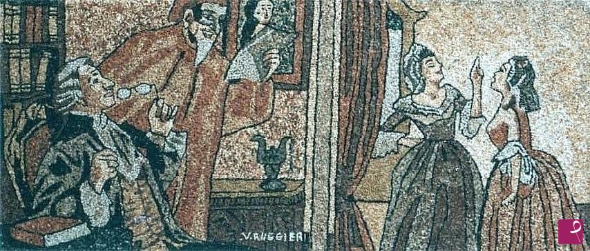 quadri in vendita online - SCENA TEATRALE