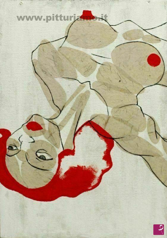 quadri in vendita online - Schiele studio 01
