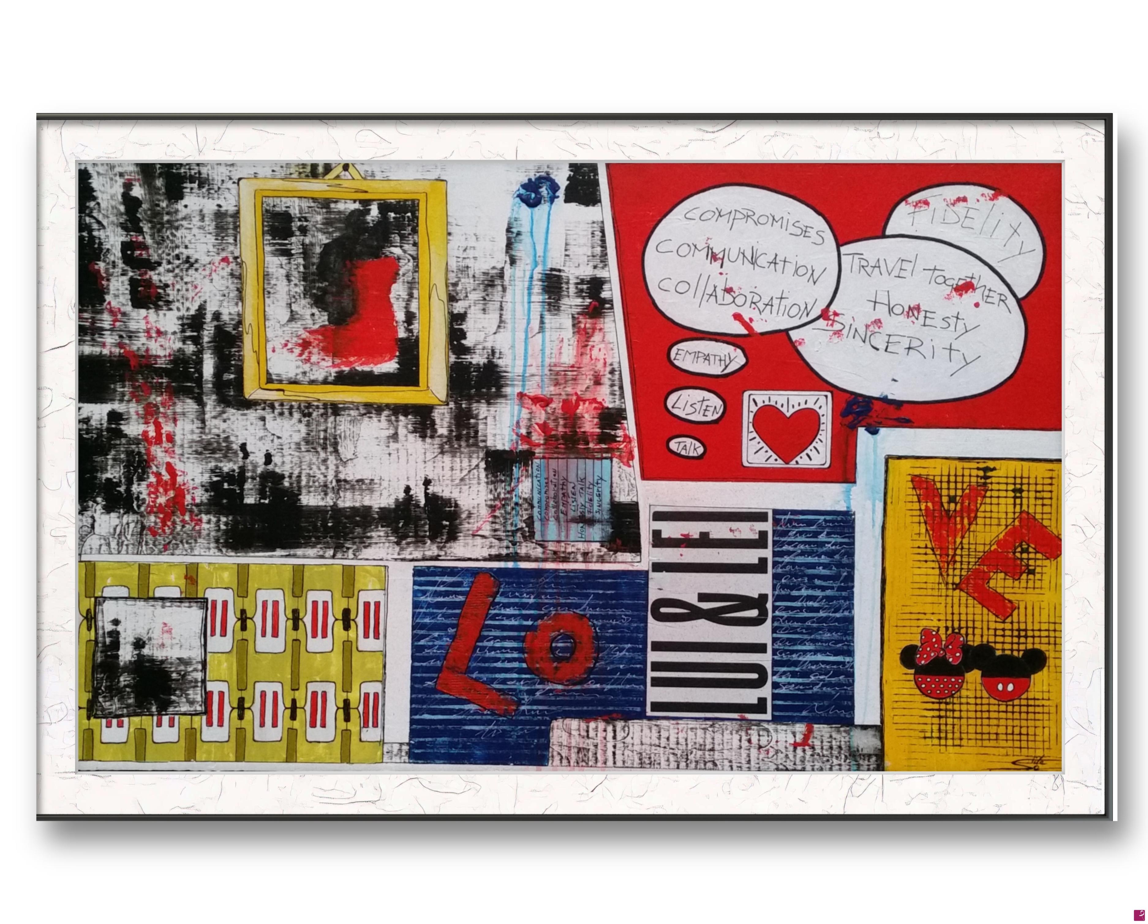 quadri in vendita online - "Science of love"