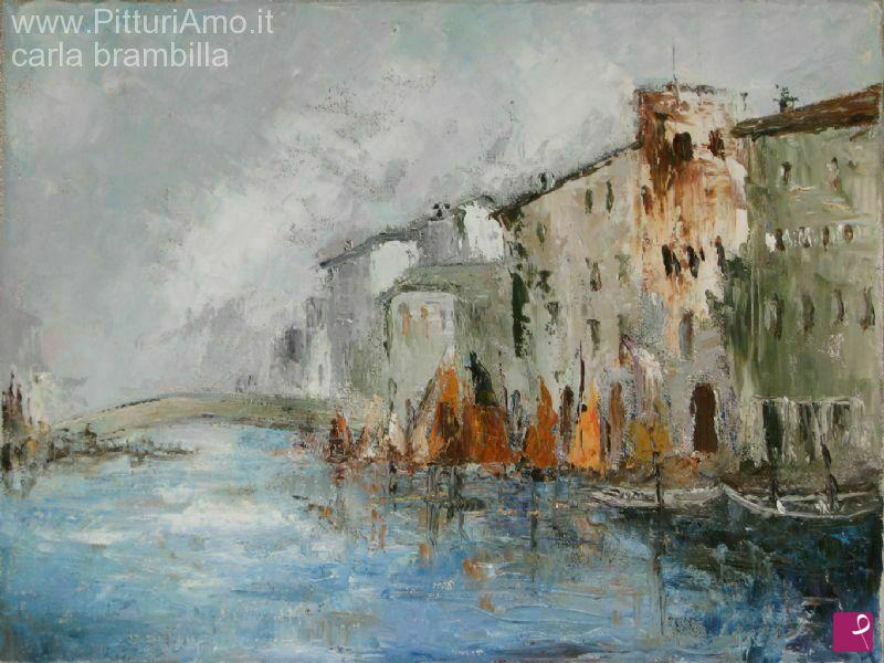 quadri in vendita online - scorcio chioggiotto